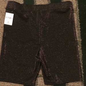 Biker Short Torrid size 2x. NWT. Purple undertone with shimmer